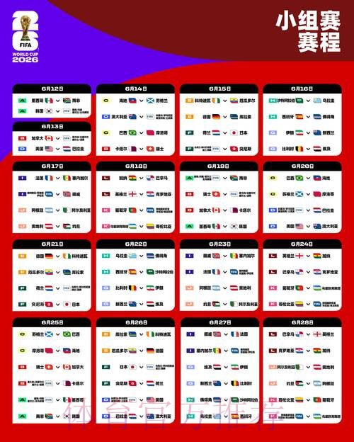 2026世界杯比利时姆巴佩比赛时间深度解读 2026世界杯比利时姆巴佩比赛时间深度解读